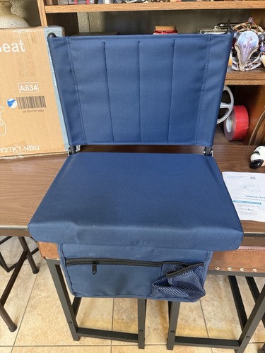 Portable stadium seat with - portable,
