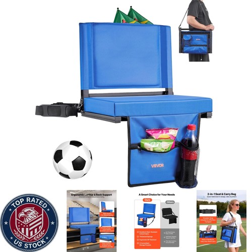 Portable bleacher chair with - portable,