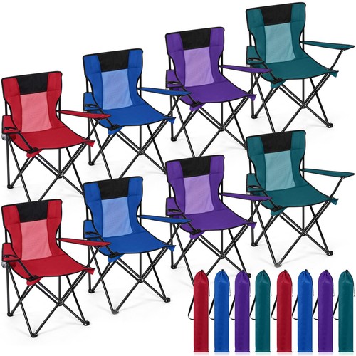 Pack camping chairs with - 8,