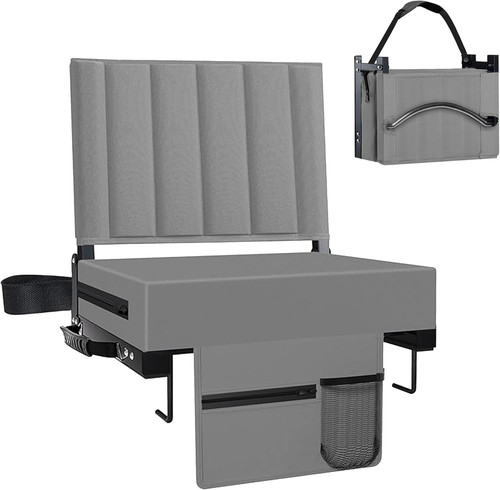 Bleacher seat with shoulder - seat,