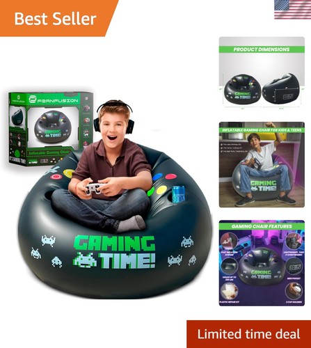 Kids inflatable gaming chair - inflatable,