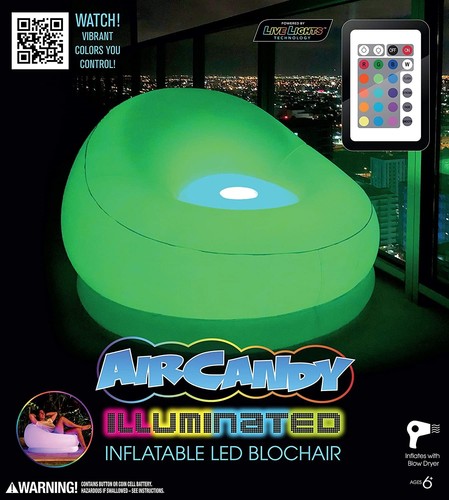 Led illuminated inflatable - illuminated,