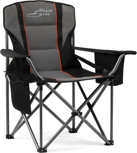 Padded camping chair 500lbs - chair,