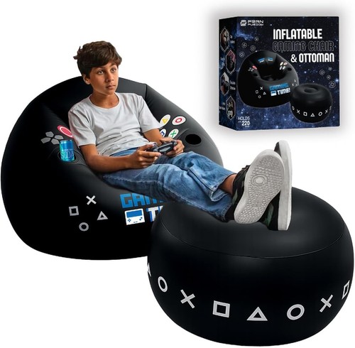 Inflatable gaming chair for - gaming,