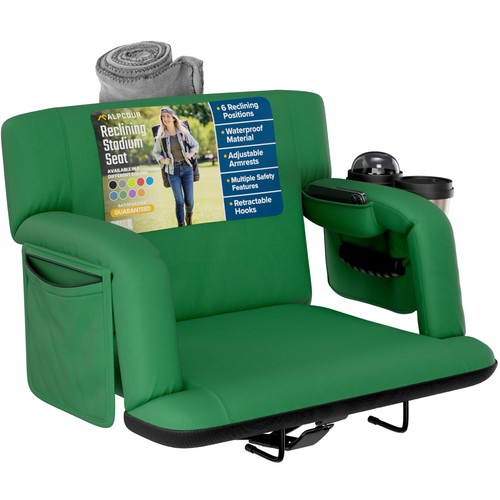 Reclining stadium seat chair - stadium,