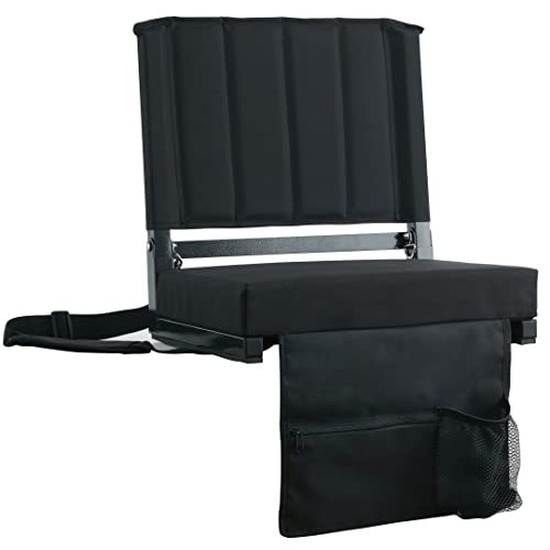 Folding stadium seat with back - stadium,