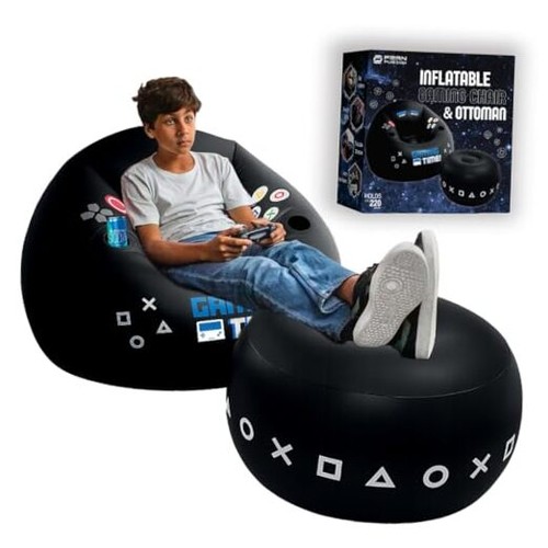 Inflatable gaming chair for - gaming,