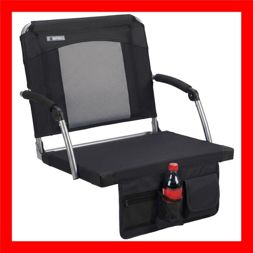 Stadium seats with - with, back