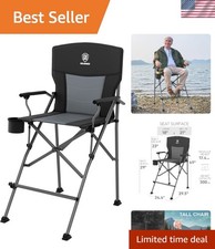 Tall Bar Height Camping Chair