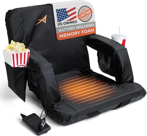 Heated stadium seats for - stadium,