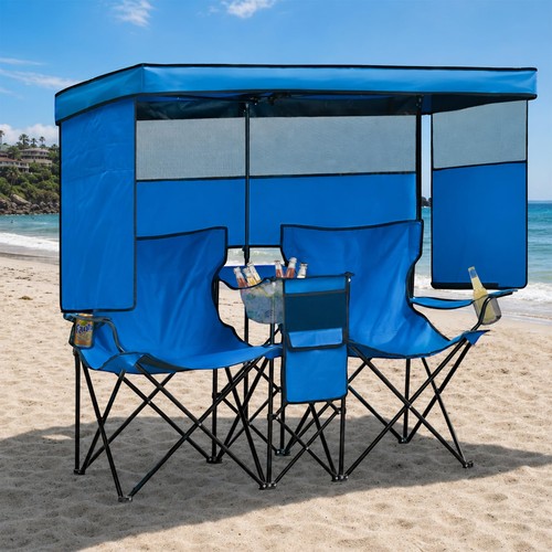 Double beach chair with - beach,