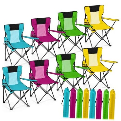 Pack folding camping - folding, chairs