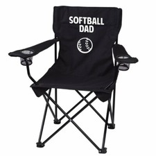 Softball Dad Black Folding