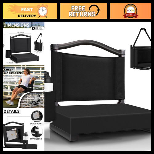 Comfortable stadium seats - comfortable,